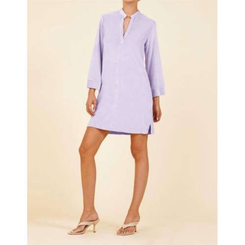 LAmade laguna shirt dress in light lilac