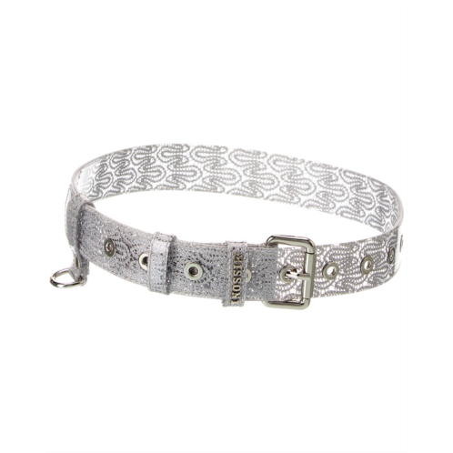 Missoni vinyl belt