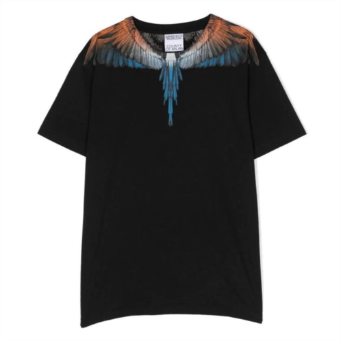 COUNTY OF MILAN black icon wings short-sleeve t-shirt