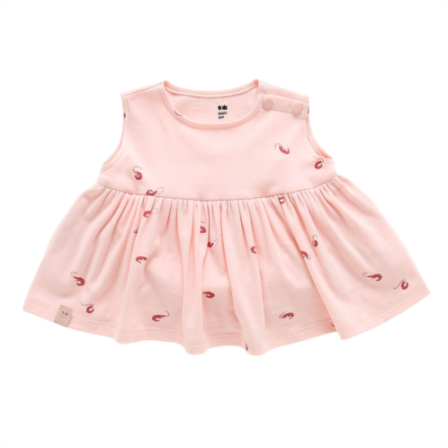 Omamimini baby fit & flare dress