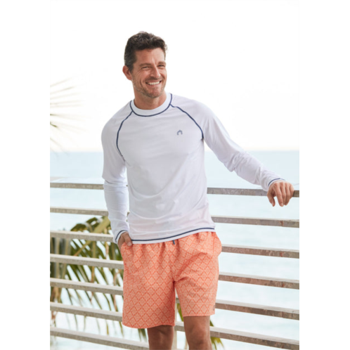 Cabana Life mens fisher island swim trunks