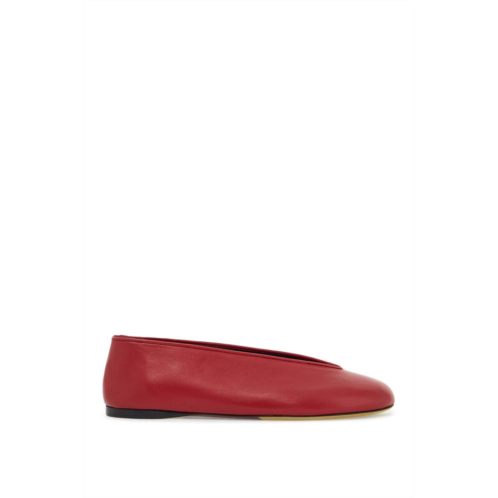 Moschino womens nappa leather duck baller