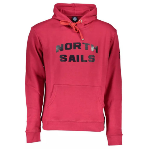 North Sails vibrant hooded sweatshirt with central mens pocket