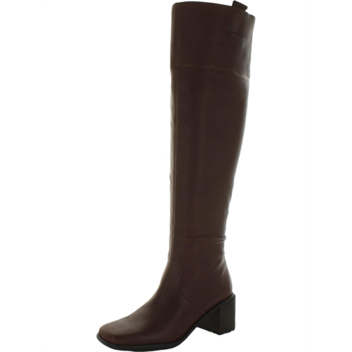 Franco Sarto forla womens leather square toe over-the-knee boots