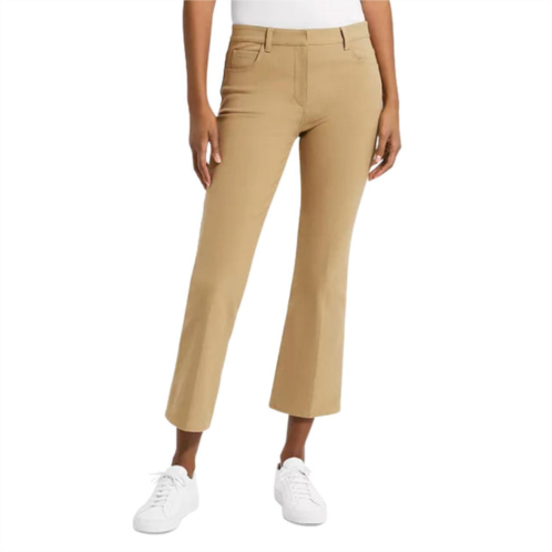 Theory 5 pocket kick pant in camel