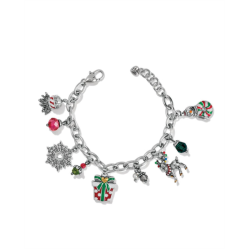 Brighton very merry christmas bracelet in silver