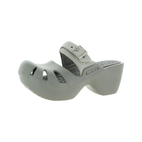 Dr. Scholl dance on womens buckle mules clogs