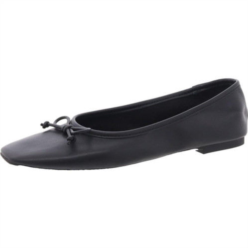 On 34th naomiep womens faux leather slip on ballet flats