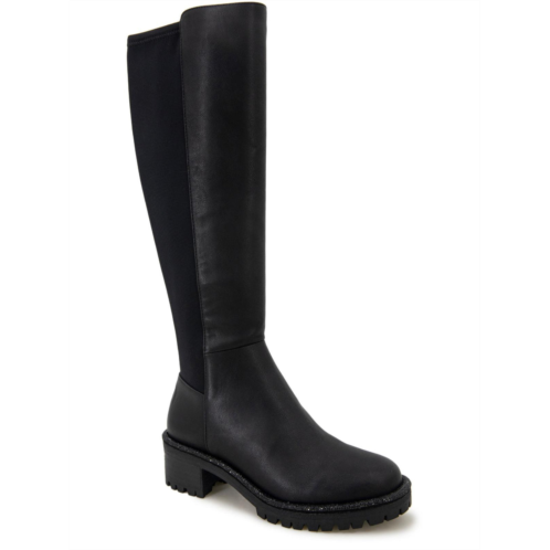 Kenneth Cole Reaction tate jewel stretch womens zipper tall knee-high boots