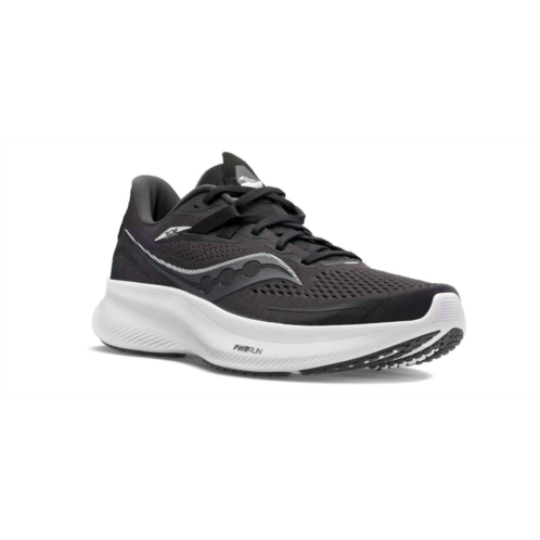 SAUCONY mens ride 15 in black white