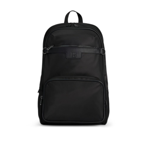 HUGO zipped backpack in twill with smart sleeve