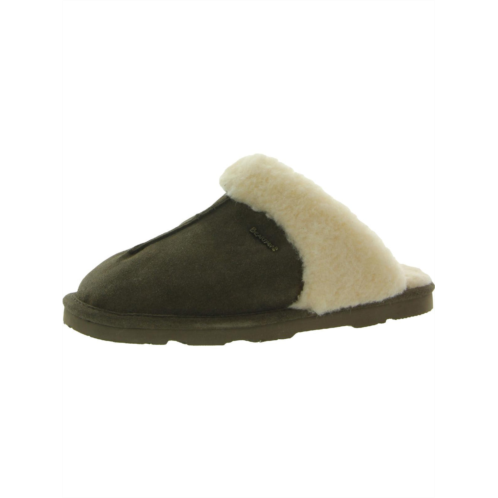 Bearpaw loketta womens suede slip on slide slippers