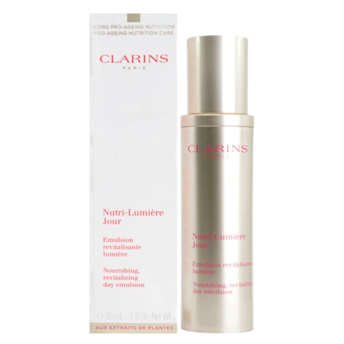 Clarins nutri lumiere nourishing, revitalizing day emulsion 1.6 oz