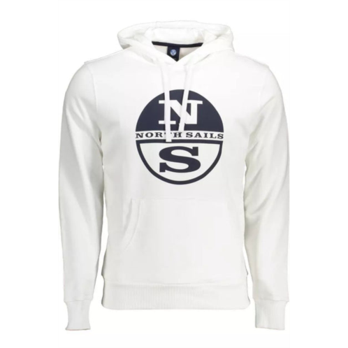 North Sails chic hooded cotton mens sweatshirt