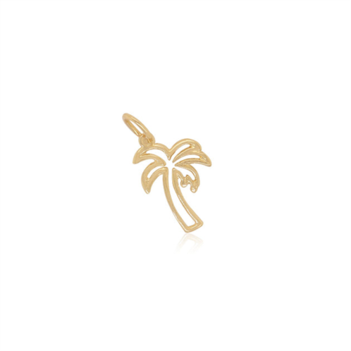 The Lovery mini gold palm tree charm