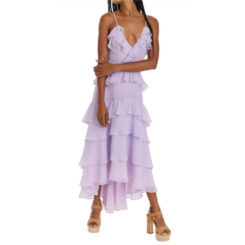 ALLISON NEW YORK cassidy maxi dress in lilac