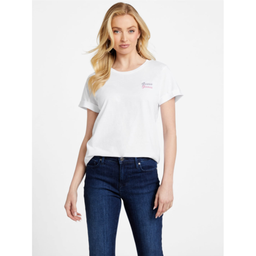 Guess Factory eco lyla embroidered tee