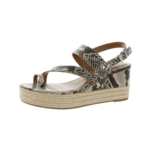 Style & Co. bettyy womens animal print espadrille wedge sandals