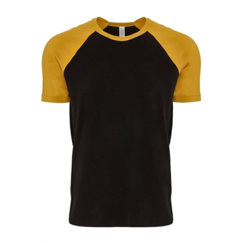 Next Level unisex cotton raglan t-shirt