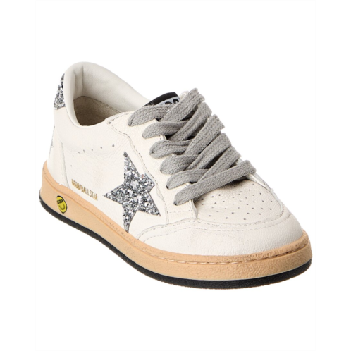 Golden Goose ballstar new leather & glitter sneaker