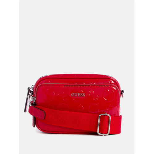 Guess Factory muir embossed logo mini bag