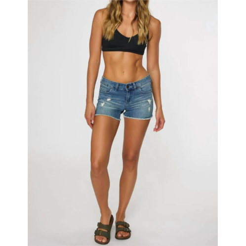 cody denim shorts in blue grass wash