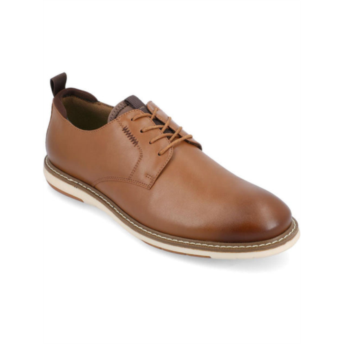 Vance Co. thad mens faux leather comfort derby shoes