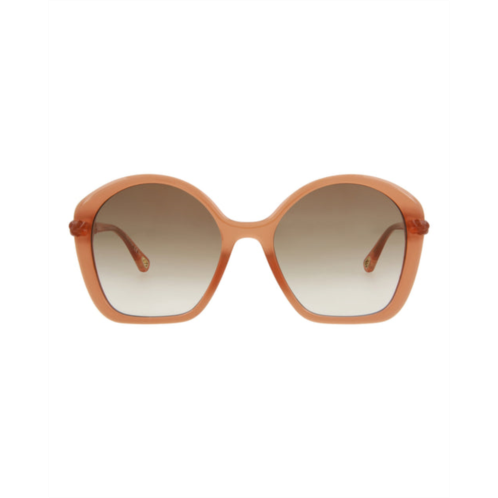 Chloe square-frame bio injection sunglasses