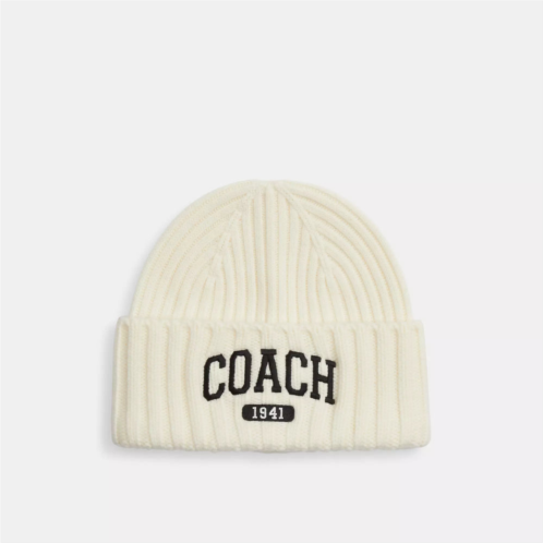 Coach Outlet coach 1941 embroidered knit beanie