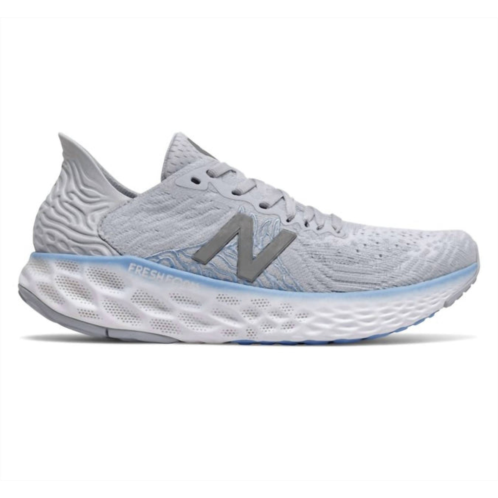 New Balance womens fresh foam 1080v10 running shoes - 2e width in light cyclone