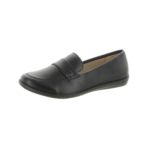 LifeStride womens faux leather slip on loafers