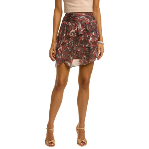 IRO zully silk skirt