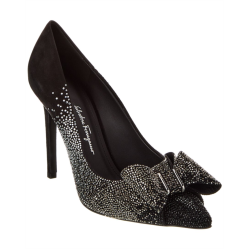 Salvatore Ferragamo ferragamo zoey x5 suede pump
