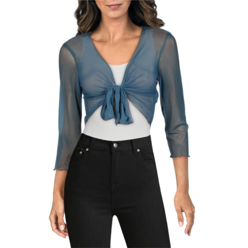 Connected Apparel womens cardigan sheer bolero