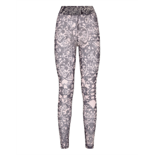 PHILIPP PLEIN leggings stretch printed tulle new baroque