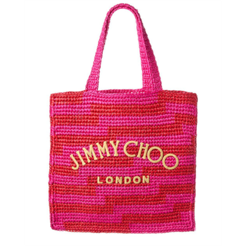 Jimmy Choo beach ns raffia tote