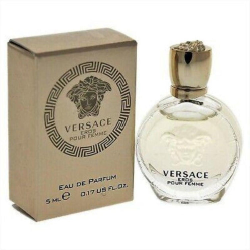 Versace eros pour femme eau de parfum womens perfume 0.17 oz mini