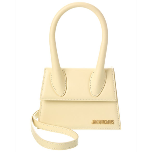 Jacquemus le chiquito moyen leather shoulder bag