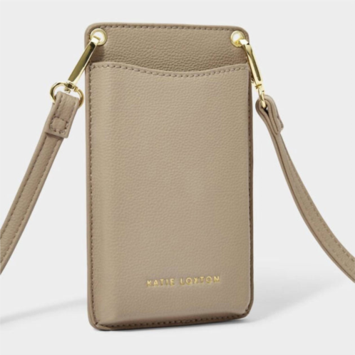 Katie Loxton bea cell bag in taupe