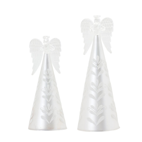 HouzBling angel (set of 2) 8h, 10h glass