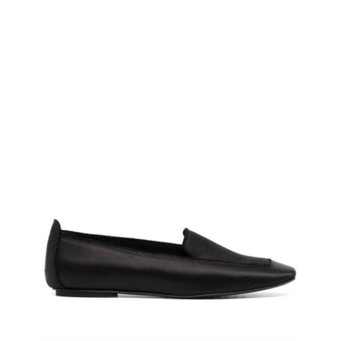 Pedro garcia womens tamer flat in black satin