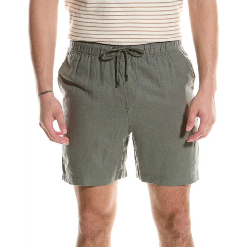 Onia linen-blend short