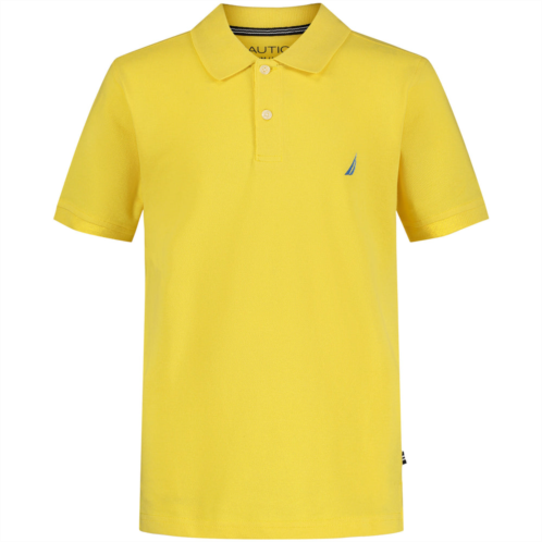 Nautica boys solid polo (8-20)