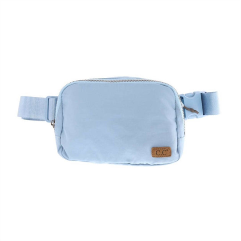 C.C BEANIE womens belt bag in steel blue