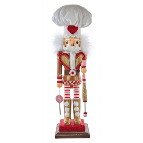 KURT S. ADLER 18“ hollywood gingerbread chef nutcracker in multi