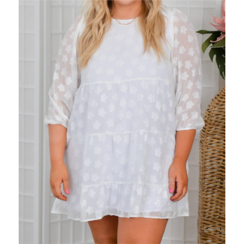 Show Me Your Mumu portabella dress in white daisy