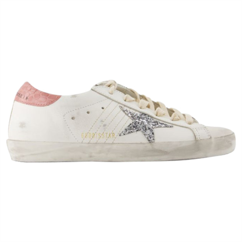 Golden goose deluxe brand super star sneakers - - leather - white