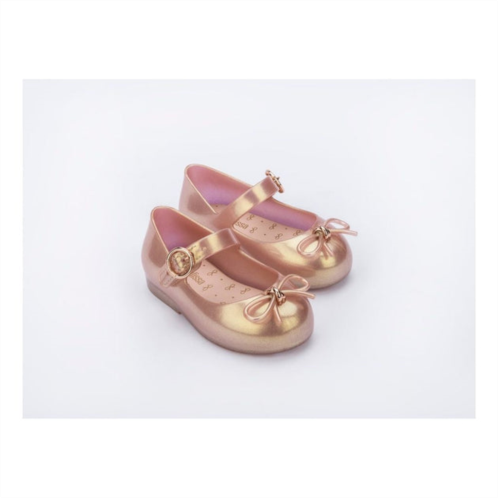 MELISSA pink jelly bow shoes