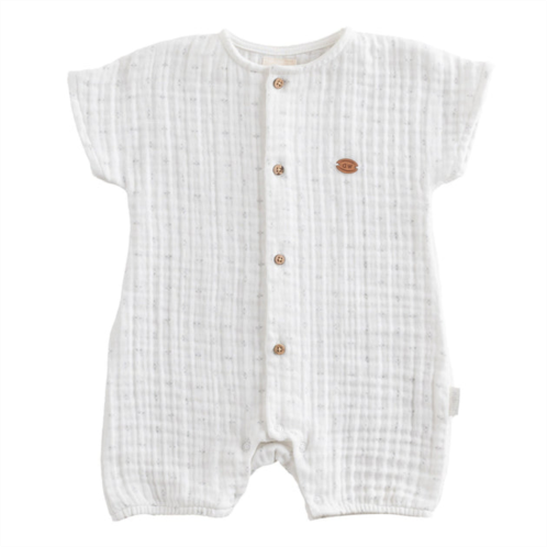 Andy Wawa white muslin cotton romper