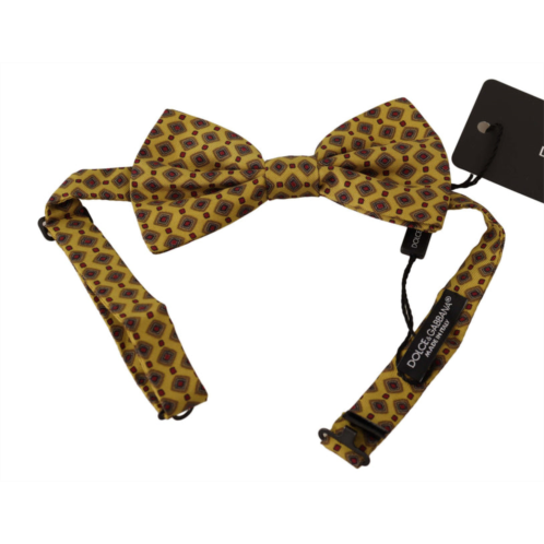 Dolce & Gabbana elegant silk bow mens tie